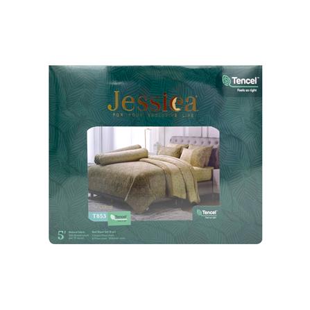 ชุดผ้าปูที่นอน 5 ฟุต 5 ชิ้น JESSICA TENCEL 20165-T853_3