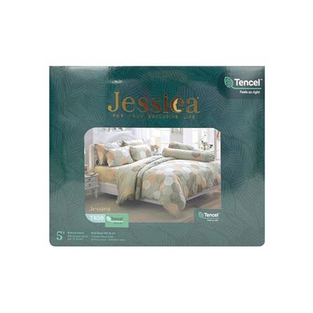 ชุดผ้าปูที่นอน 5 ฟุต 5 ชิ้น JESSICA TENCEL 20165-T850_3