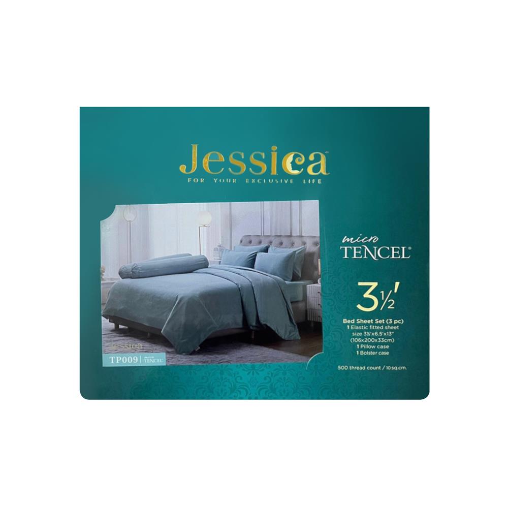 ชุดผ้าปูที่นอน 3.5 ฟุต 3 ชิ้น JESSICA T-SOLID 21071-TP009