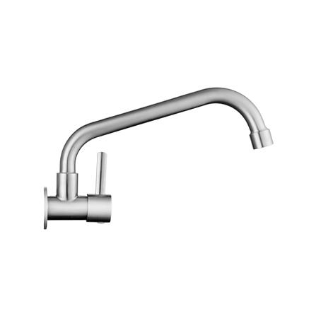 ก๊อกซิงค์เดี่ยวติดผนัง HANG SF-174C สเตนเลส_1