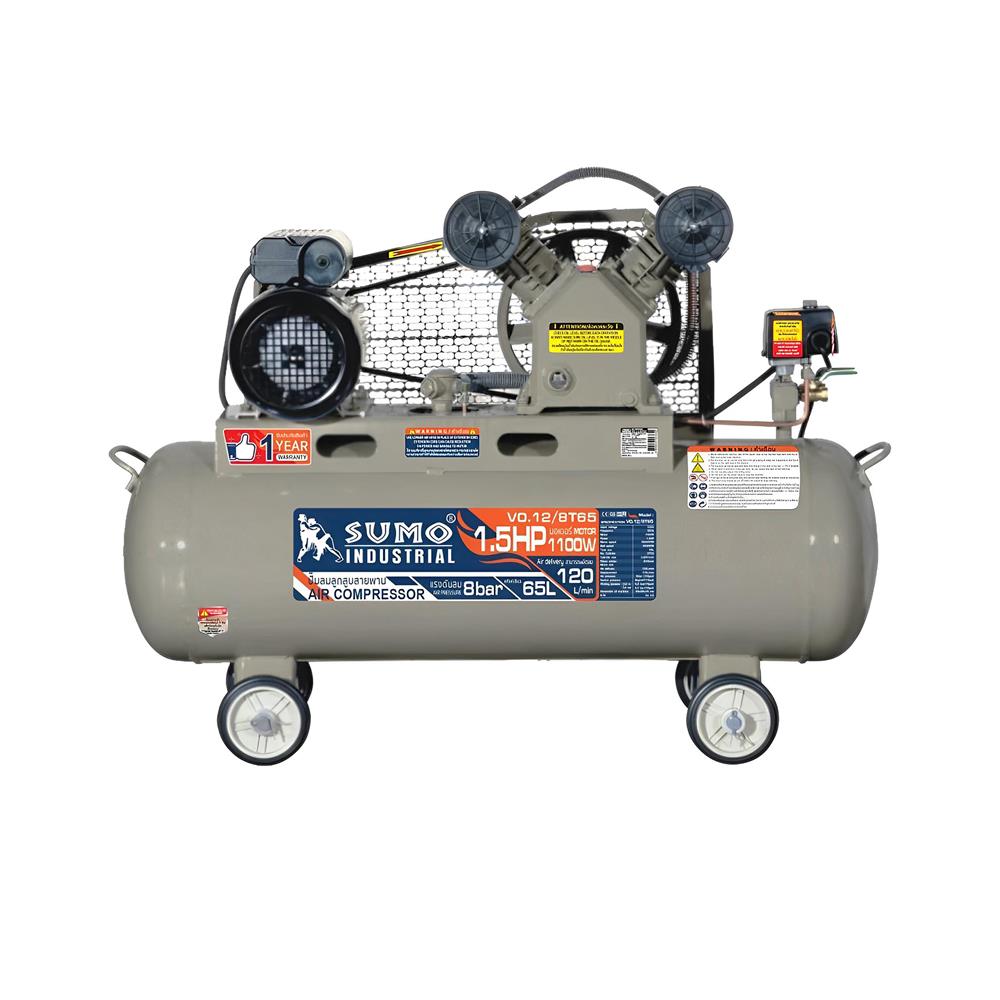 ปั๊มลมโรตารี่ SUMO 7T65 1.5 แรงม้า 65 ลิตร