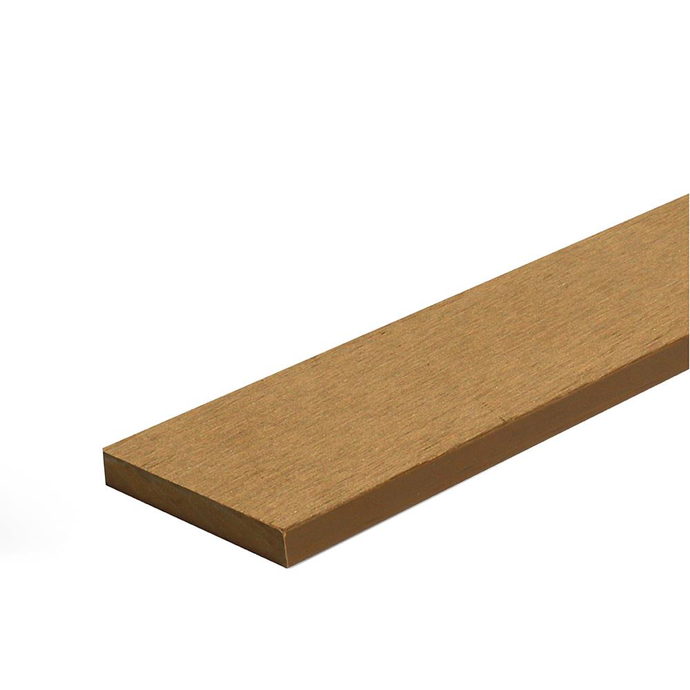 ไม้รั้ว หัวตัด WATSADUNIYOM OLA-S015B ลายไม้ลึก 3D 9x200x1.3 ซม. สีสัก