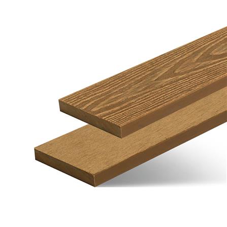 ไม้รั้ว หัวตัด WATSADUNIYOM OLA-S015B ลายไม้ลึก 3D 9x200x1.3 ซม. สีสัก_2