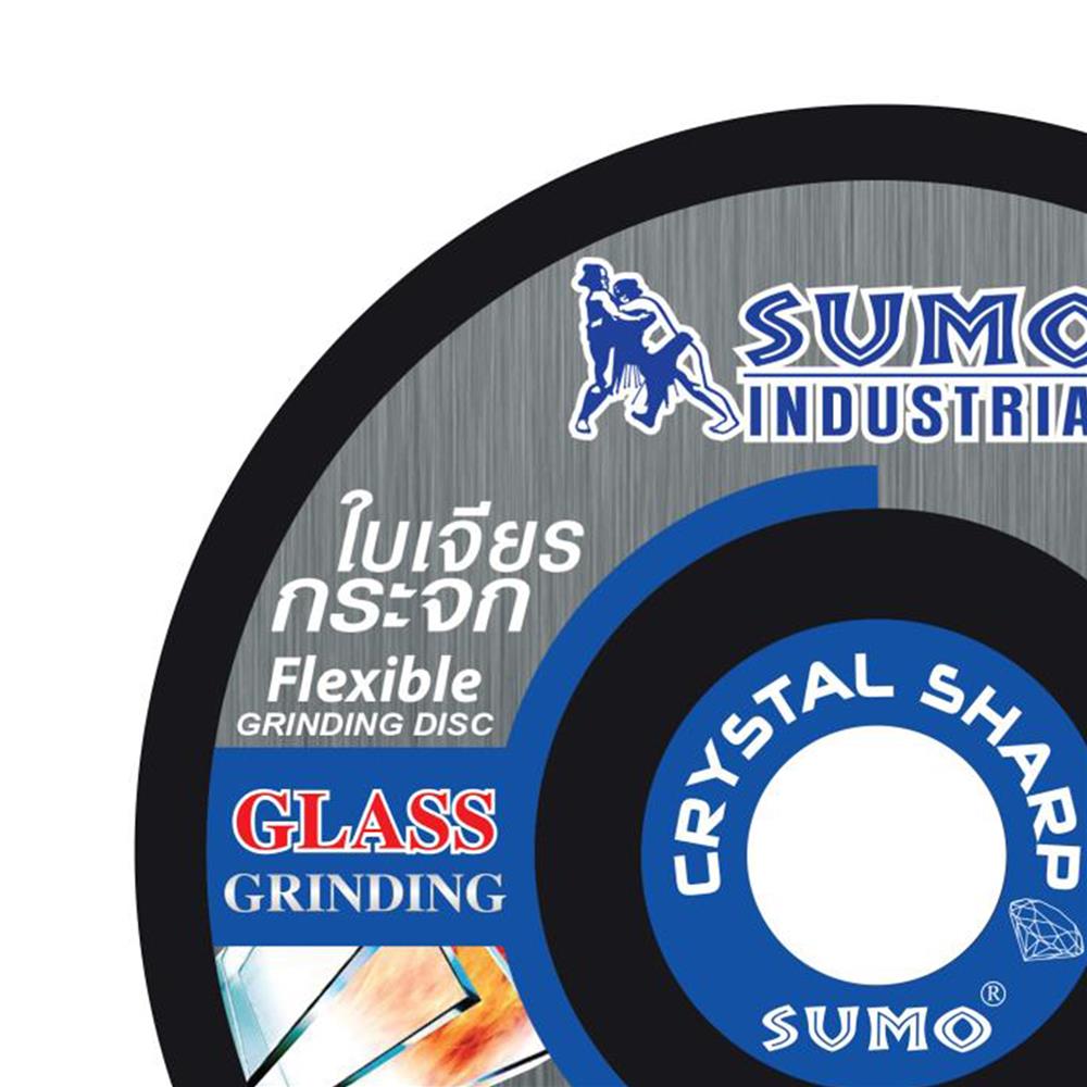 ใบเจียรกระจก SUMO GC80 บาง 4 นิ้ว 100X2 มม.