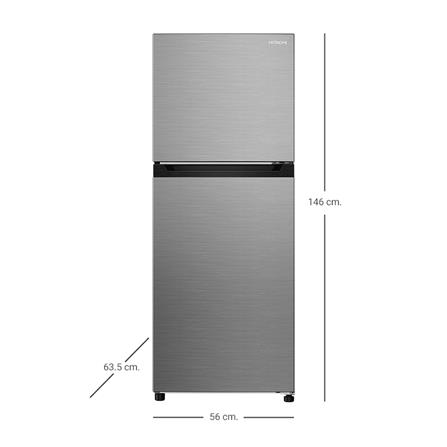 ตู้เย็น 2 ประตู HITACHI HRTN5230MXTH 7.4 คิว อินเวอร์เตอร์ สีเงิน_4