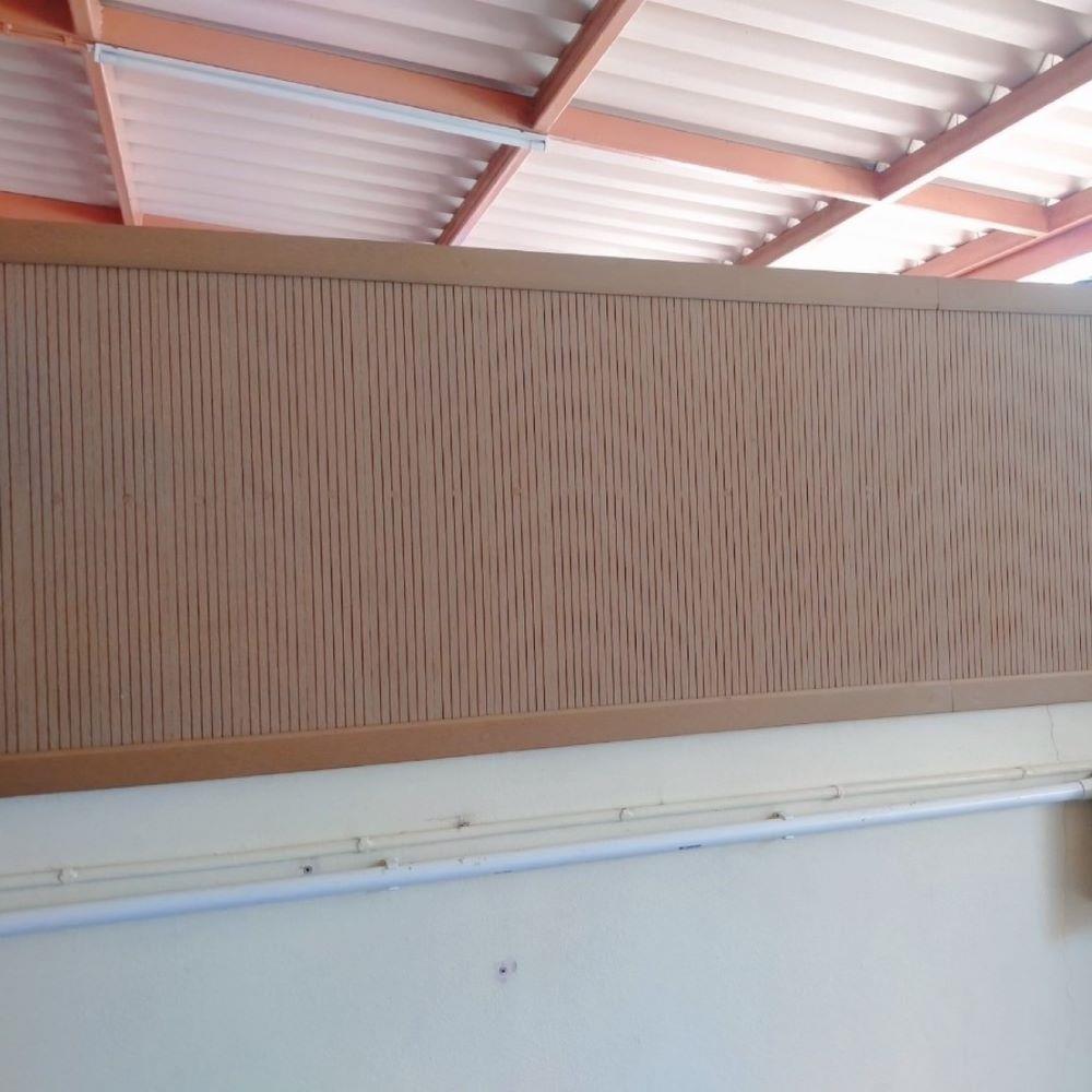 ไม้รั้ว WATSADUNIYOM OLA-S014B 7.1x1.0x200 ซม. สีสัก