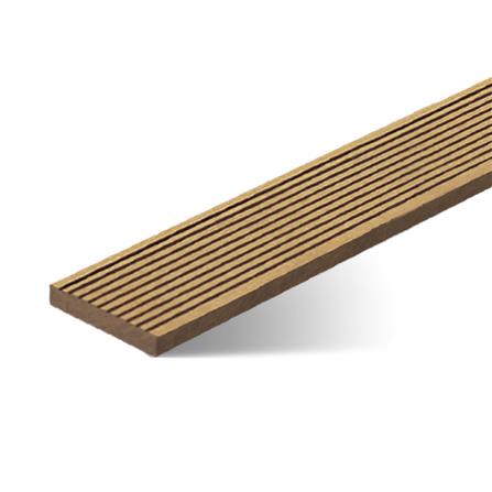 ไม้รั้ว WATSADUNIYOM OLA-S014B 7.1x1.0x200 ซม. สีสัก_1