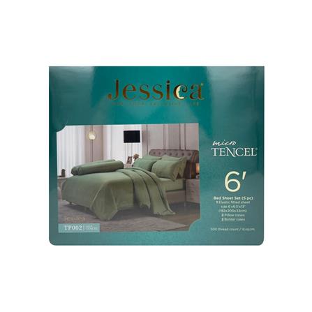 ชุดผ้าปูที่นอน 6 ฟุต 5 ชิ้น JESSICA T-SOLID 21069-TP002_3