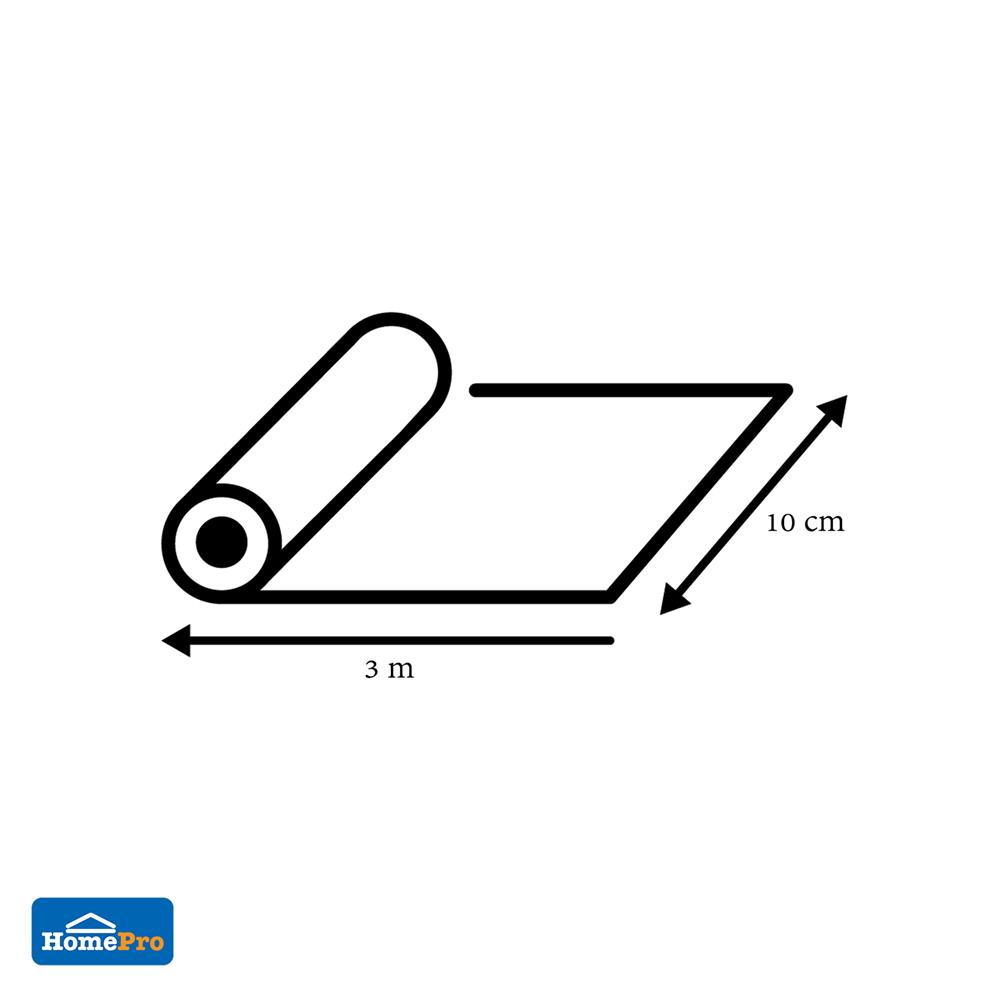 แผ่นปิดรอยต่อกันรั่วซึม DEXZON 10 ซม.X3 ม. สีดำ