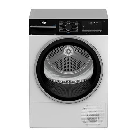 เครื่องอบผ้าฝาหน้า BEKO B3T4229W 10 กก. HEAT PUMP สีขาว