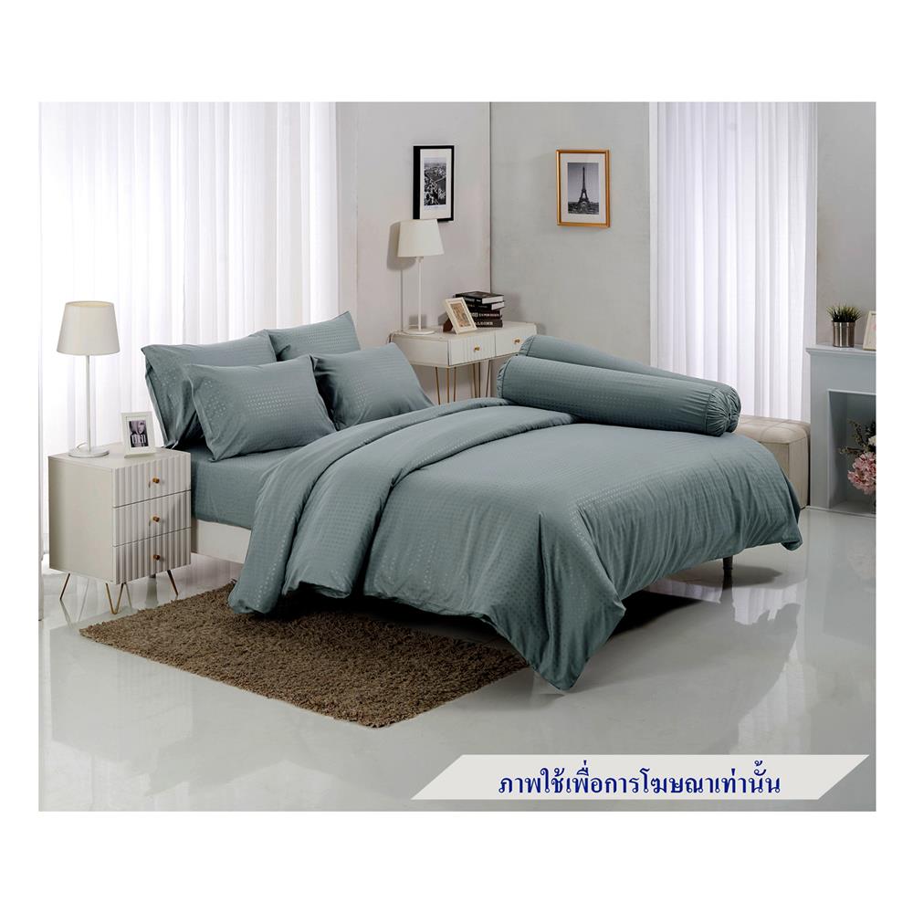 ชุดผ้าปูที่นอน 6 ฟุต 5 ชิ้น TULIP DELIGHT 60056-DL566