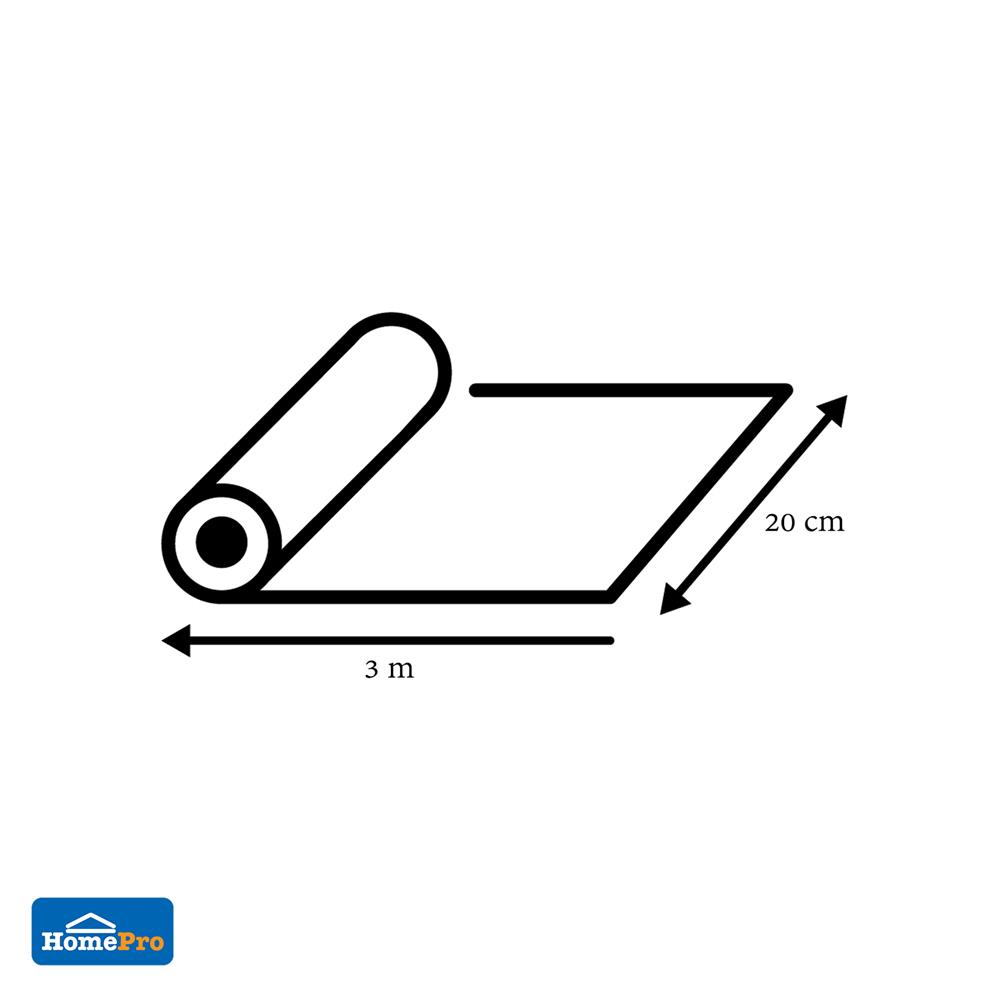 แผ่นปิดรอยต่อกันรั่วซึม DEXZON 20 ซม.X3 ม. สีดำ