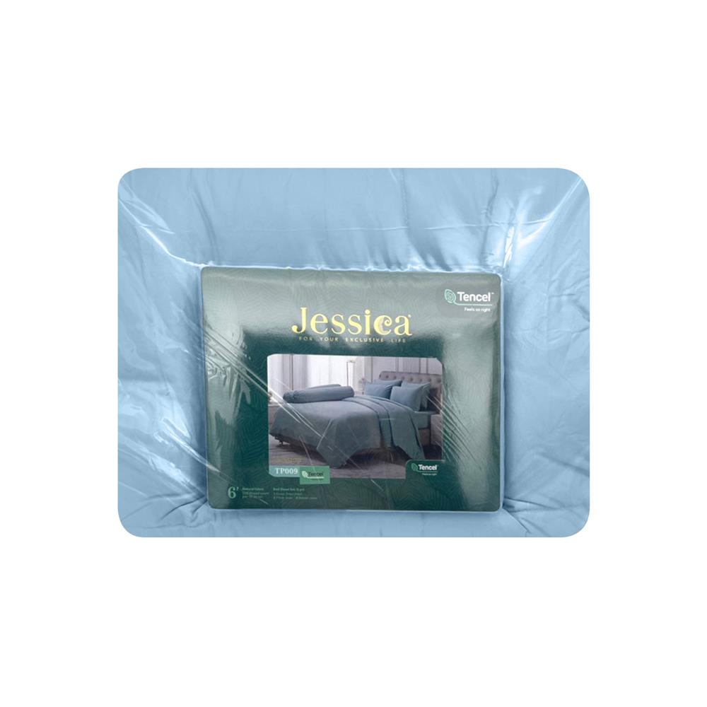 ชุดผ้าปูที่นอน 6 ฟุต 6 ชิ้น JESSICA T-SOLID 22059-TP009