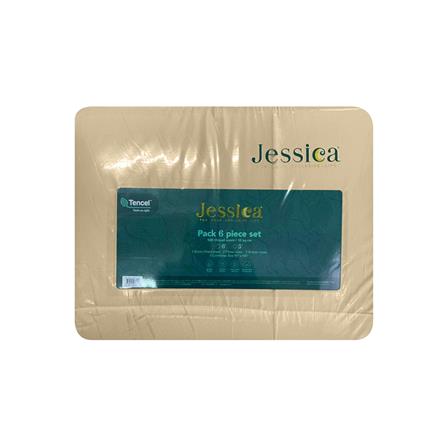 ชุดผ้าปูที่นอน 5 ฟุต 6 ชิ้น JESSICA T-SOLID 22060-TP004_3