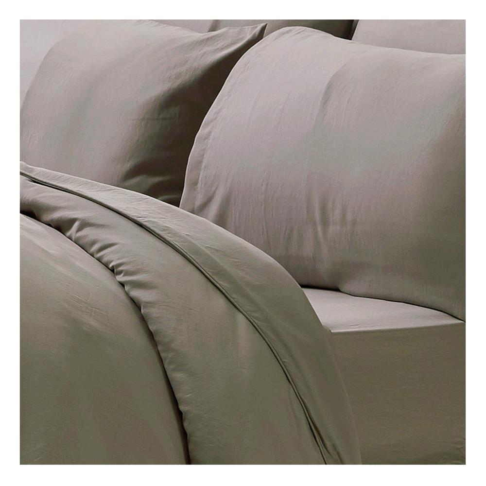 ชุดผ้าปูที่นอน 5 ฟุต 6 ชิ้น JESSICA T-SOLID 22060-TP003