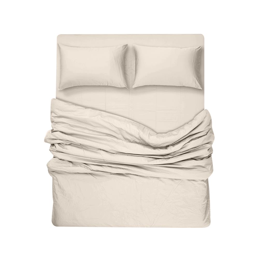 ชุดผ้าปูที่นอน 6 ฟุต 4 ชิ้น BENEATH GOLDEN SAND