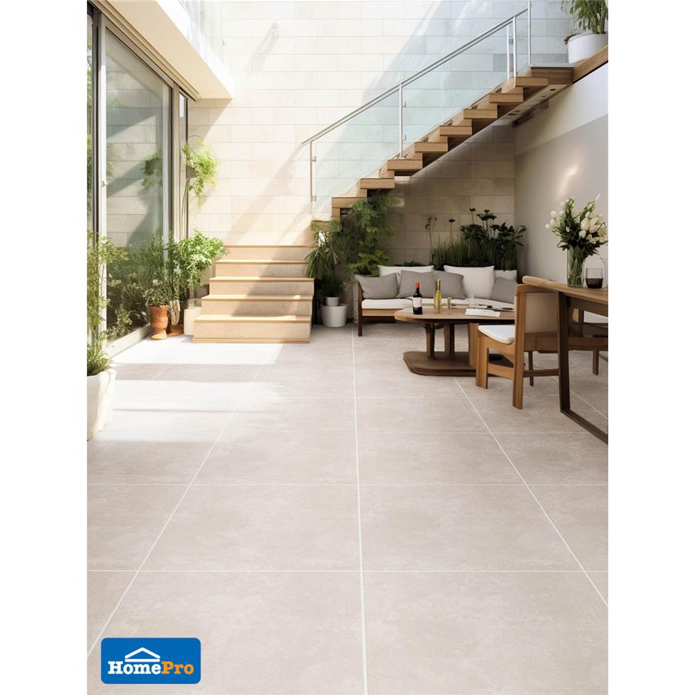 กระเบื้องพื้น 60x60 ซม. ภูผา เนปจูน ไอวอรี่ A 1.44M2