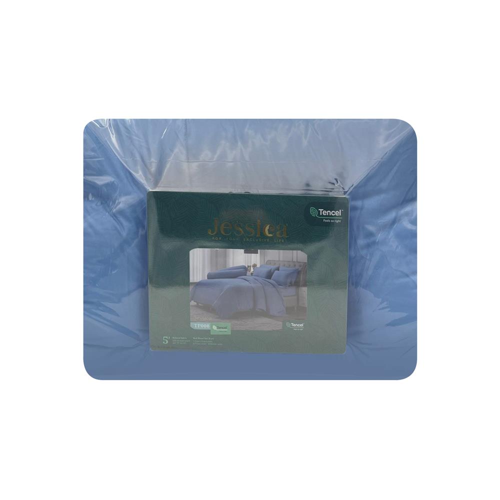 ชุดผ้าปูที่นอน 5 ฟุต 6 ชิ้น JESSICA T-SOLID 22060-TP008