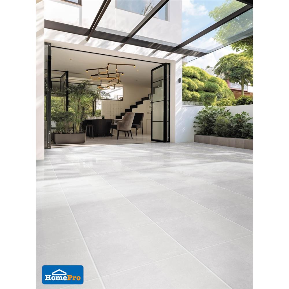 กระเบื้องพื้น 60x60 ซม. ภูผา พีนัท ไลท์เกรย์ A 1.44M2