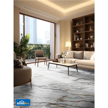 กระเบื้องพื้นพอร์ซเลน 60x60 ซม. TARA กัตต้า ไวท์ A 1.44M2_4