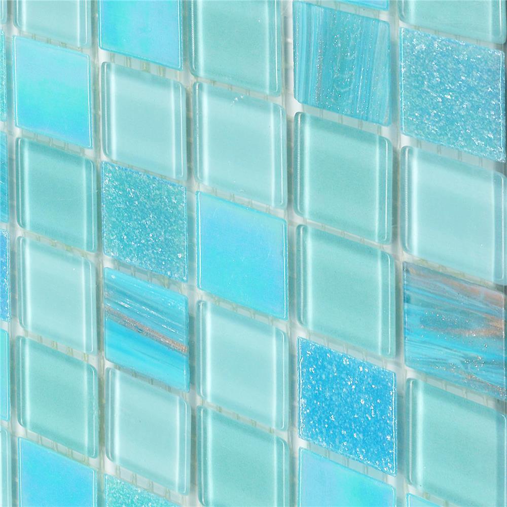 โมเสคแก้ว 30x30 ซม. TARA MIRA LIGHT BLUE