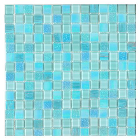 โมเสคแก้ว 30x30 ซม. TARA MIRA LIGHT BLUE