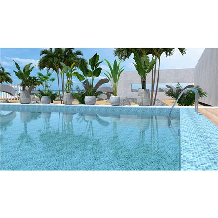 โมเสคแก้ว 30x30 ซม. TARA MIRA LIGHT BLUE_4