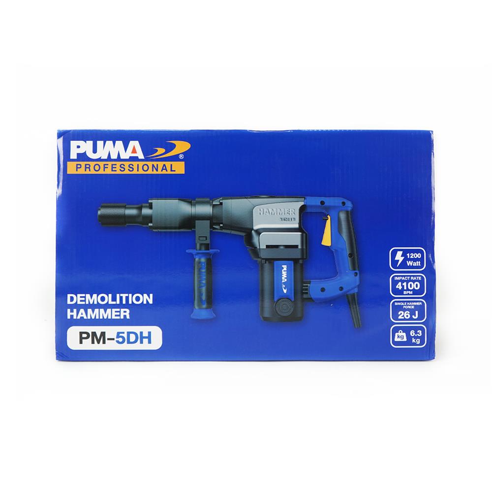 เครื่องสกัดไฟฟ้า PUMA PM-5DH 5 กก. 1200 วัตต์ 26 จูลล์