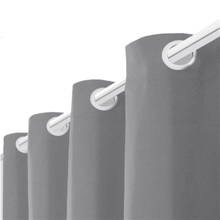 ผ้าม่าน EYELET HOME LIVING STYLE LUKAS UV 130X220 ซม. สีเทา_1