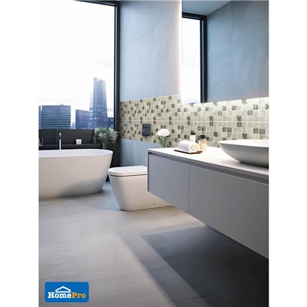 โมเสคพอร์ซเลน 30x30 ซม. TARA STONEHENGE GREY_2