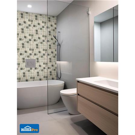 โมเสคพอร์ซเลน 30x30 ซม. TARA STONEHENGE GREY_3