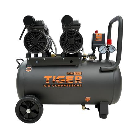 ปั๊มลมไร้น้ำมัน TIGER LYNX-25 25 ลิตร_0