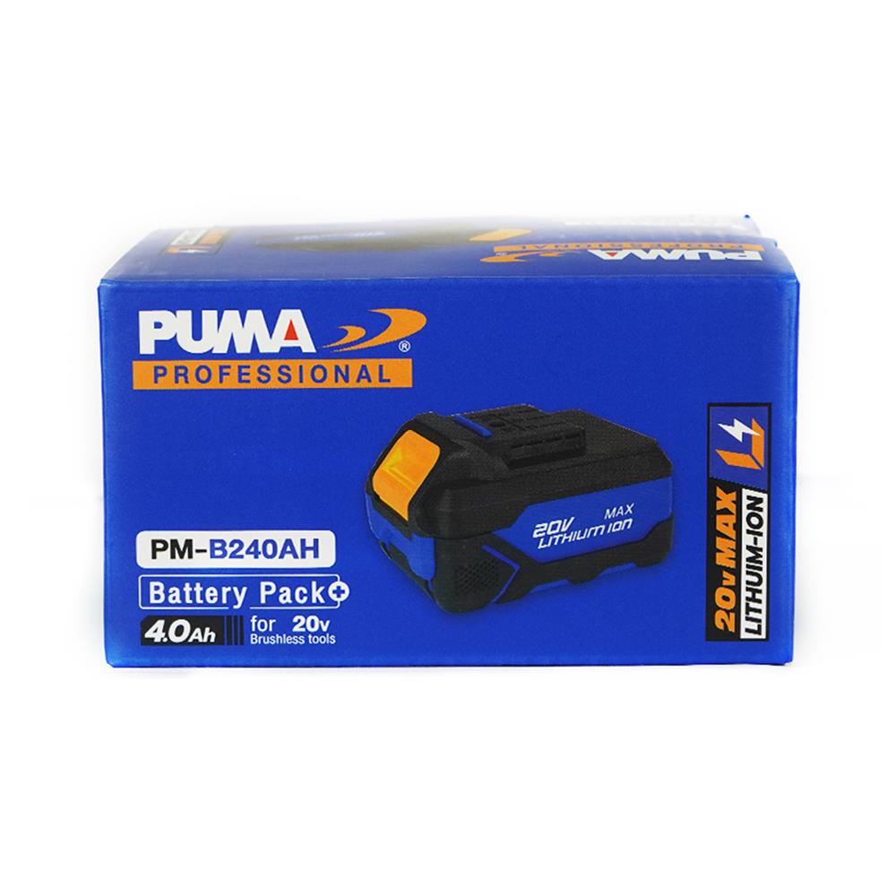 แบตเตอรี่ PUMA PM-B240AH 4.0 แอมป์ 20 โวลต์