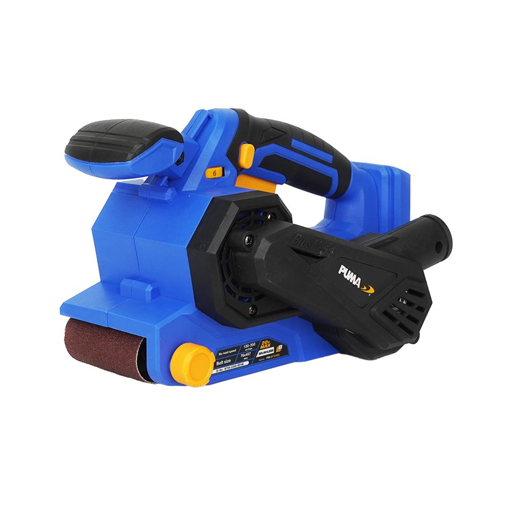 เครื่องขัดกระดาษทรายสายพานไร้สาย (เฉพาะตัวเครื่อง) PUMA PM-B764BL
