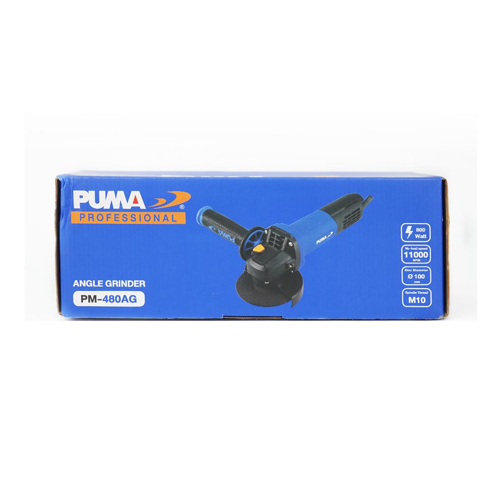 เครื่องเจียร PUMA PM-480AG 4 นิ้ว 800 วัตต์