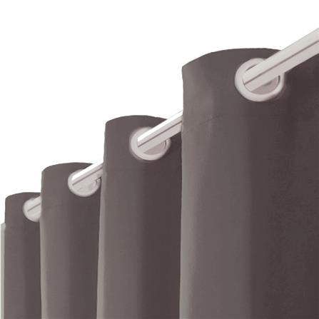 ผ้าม่าน EYELET HOME LIVING STYLE LUKAS UV 130X160 ซม. สีน้ำตาล_1