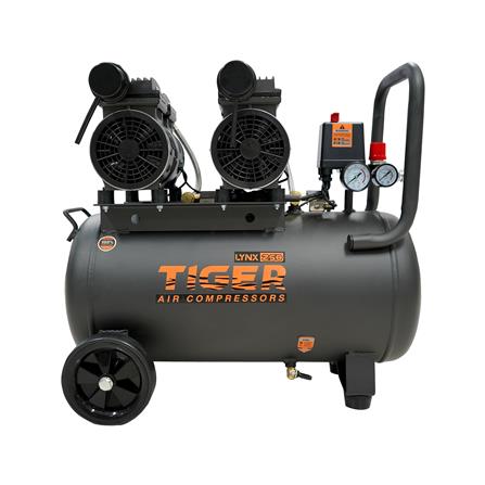 ปั๊มลมไร้น้ำมัน TIGER LYNX-250 50 ลิตร_0