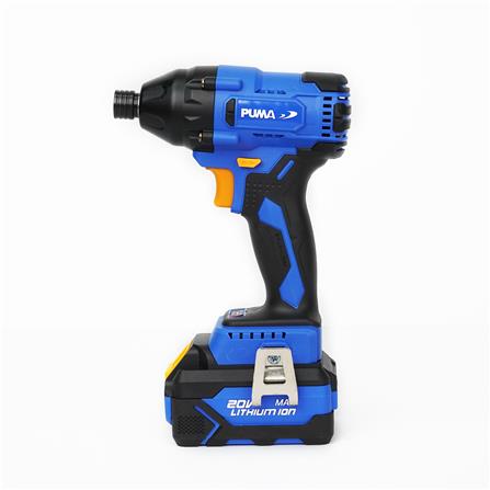 ไขควงกระแทกไร้สาย (พร้อมแบตเตอรี่ 2 ก้อน) PUMA PM-223BL 20 โวลต์_3