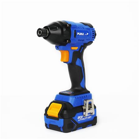 ชุดไขควงกระแทกและเครื่องเจียรไร้สาย (พร้อมแบตเตอรี่และแท่นชาร์จ) PUMA PM-223BL+PM490BL 20 โวลต์_1