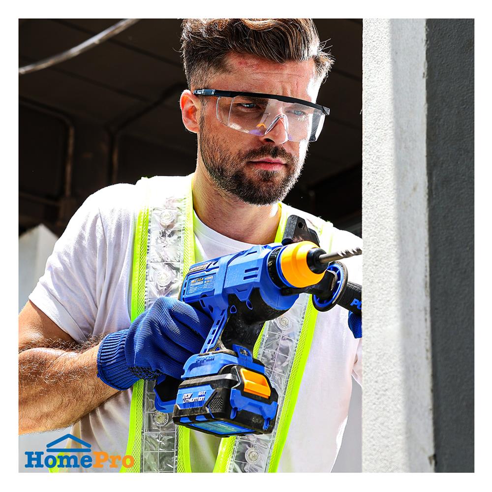 สว่านโรตารี่ไร้สาย (พร้อมแบตเตอรี่ 2 ก้อน) PUMA PM-260BL 22 มม. 20 โวลต์