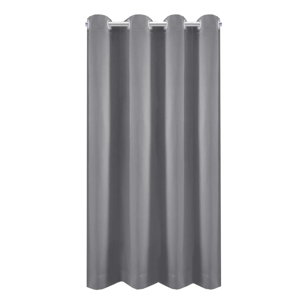 ผ้าม่าน EYELET HOME LIVING STYLE LUKAS UV 130X160 ซม. สีเทา