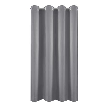 ผ้าม่าน EYELET HOME LIVING STYLE LUKAS UV 130X160 ซม. สีเทา