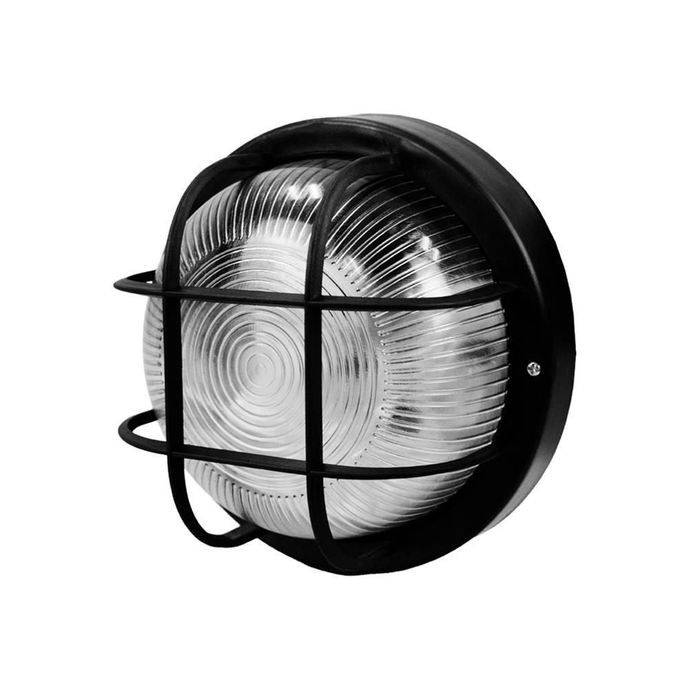 ไฟผนังภายนอก L&E 36-00159 สีดำ