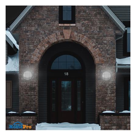 ไฟผนังภายนอก L&E 36-00159 สีดำ_4