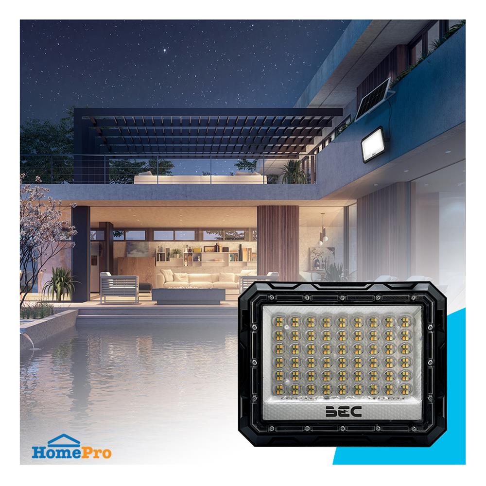 ไฟสปอตไลท์ SOLAR BEC SPIDER 120 วัตต์ DAYLIGHT/COOL WHITE/WARM WHITE สีดำ