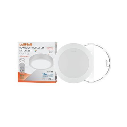 ดาวน์ไลท์ LED LAMPTAN CLICK&GO 9 นิ้ว 18 วัตต์ DAYLIGHT สีขาว_5