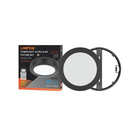 ดาวน์ไลท์ LED LAMPTAN CLICK&GO 9 นิ้ว 18 วัตต์ DAYLIGHT สีดำ_5