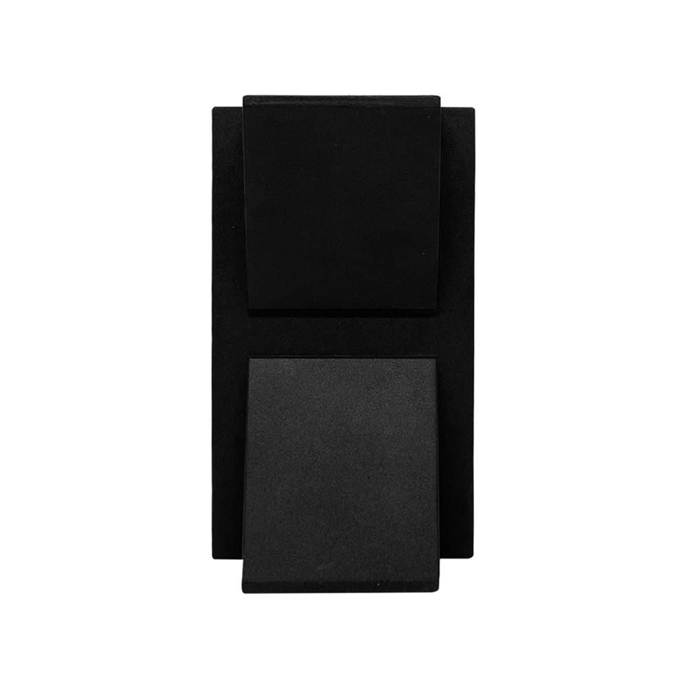 ไฟผนังภายนอก LED L&E 65-A0481 6 วัตต์ WARM WHITE สีดำ