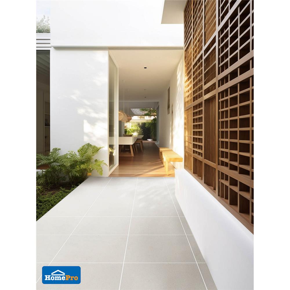 กระเบื้องพื้นพอร์ซเลน 60x60 ซม. TARA กราเชียน เกรย์ A 1.44M2