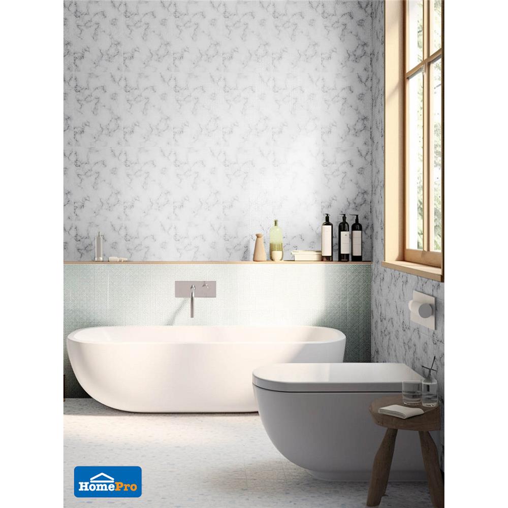 กระเบื้องผนัง 30x45 ซม. TARA วราลี ไวท์ 0.81M2